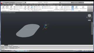 Команда ПОВЕРХНОСТЬ СДВИГА -AutoCAD