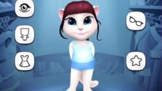 Говорящая Анджела #5 Мультик про котиков Мульт ИГРА #ЛенаPlay