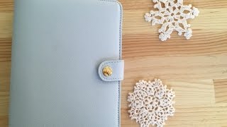 Что в моем ежедневнике органайзере Kikki-K Medium Ice Blue И почему он у меня так и не пошёл