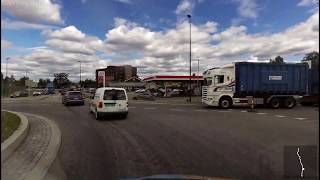 Oslo to Trondheim in timelapse