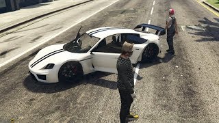 ELEKTRISCHE PORSCHE PIMPEN! (GTA V Online Neon Freeroam)