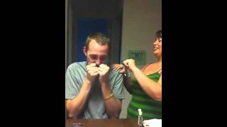 Gay boy getting ear pierced