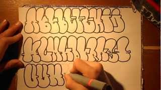 Alphabet Graffiti (Bubble) - Mazes