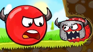 Красный Шарик смешные приколы и фейлы   Шара игра   RED BALL 4 Volume 5 INTO THE CAVE