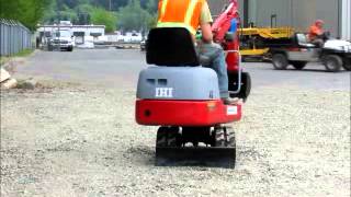 Sold! 2003 IHI 4J Micro Mini Excavator Trackhoe Blade Diesel 12" bidadoo.com