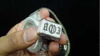 Custom Watch or Ring With Your Own Logo by Mr Chris Da Jeweler ( VNO : CS4875 )