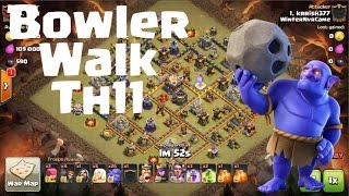 Clash of Clans | Bowler Walk Attack Strategy - WinterNvrCame vs TWSS