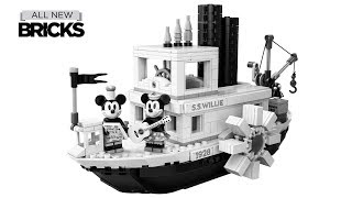 Lego Ideas 21317 Disney Steamboat Willie Press Release Images - $89.99 - April 1, 2019