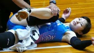 Rina Hiratani　 || HOT Streching Volleyball Girls Japan...