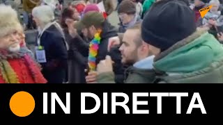 "Сonvoglio della libertà" contro restrizioni Covid arriva a #Bruxelles