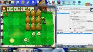 Plants vs Zombies Instant Refill and Sun Hack on Cheat Engine 6.0, 6.1