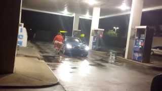 Fat White Girl Caught Pissin Outside Jax, FL Store