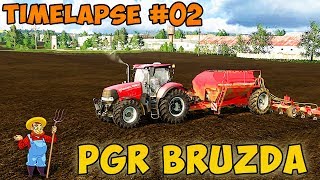 Farming simulator 17 PGR Bruzda Map Timelapse ep#02
