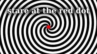 Optical Illusion - Hypno Spiral - clockwise - motion after effect [4K 60fps]