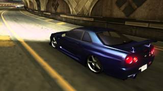 Зажигаем на Скайлайне из Форсажа 4 в NFS Underground 2