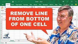 Excel Remove Line At Bottom Of Cell 2527