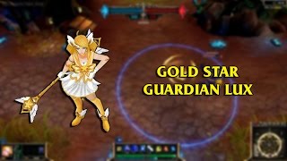 Gold Star Guardian Lux LoL Custom Skin ShowCase