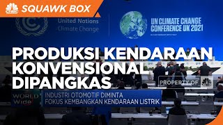 COP26 Dorong Pabrik Otomotif Kembangkan Kendaraan Listrik