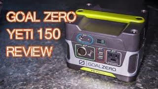 Goal Zero Yeti 150 Solar Generator Review (plus Nomad 20 Solar Panels!)
