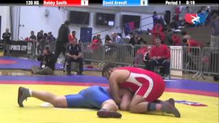 130 KG Finals - Robby Smith (NYAC) vs David Arendt (Marines)
