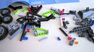 Lego Stop motion 8260 mini tractor/motorcycle