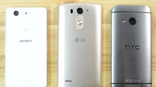 HTC One Mini 2 vs Sony Xperia Z3 Compact vs LG G3 S | Comparison review