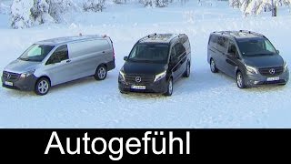 2016 Mercedes Vito Metris 4x4 119 BlueTEC Panel Van, Mixto, & Tourer Pro - exterior interior