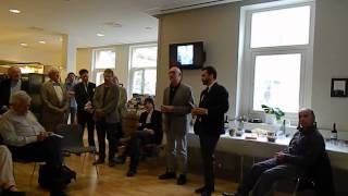 Instituto Cervantes de Estocolmo: ceremonia de homenaje al escritor y traductor Francisco Uriz (I)