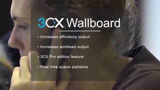 The Wallboard feature for 3CX V14