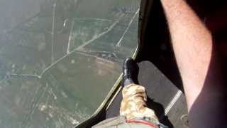 Прыжок с парашютом 2200м. АН-2, 30сек. падения. Parachute jump