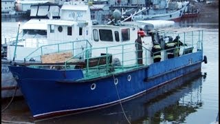 На базе ГИМС загорелся пришвартованный катер.MestoproTV