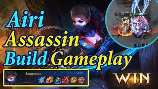 Airi Assassin Moves, Damage Build and Gameplay - AOV