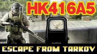 [EFT] HK416 A5 Assault Rifle - Escape from Tarkov  победить в перестрелке 連射が速い