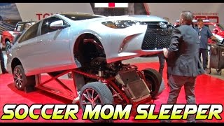 WTF!? Toyota Camry SOCCER MOM Sleeper! [SEMA14]