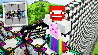 2v2v2v2 LEGO LUCKY BLOCKS WALL - HEILIGER OP BLASTER!