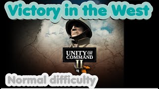 Unity of Command 2, Victory in the West 25 - Rhin et Danube; Normal difficulty