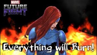 Jean Grey dominates Corvus and Ebony 70, Marvel future fight