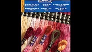 Вышивка крестом: Карта цветов DMC (бюджетный вариант)