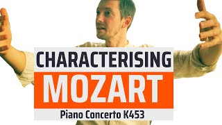 MOZART PIANO CONCERTO 17 K. 453 (How to characterise it & how Mitsuko Uchida missed the point!)