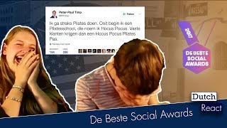 Dutch React to De Beste Social Awards