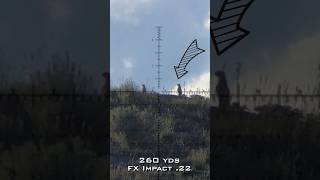 260 Yard Airgun Shot FX Impact doing the business yet again!