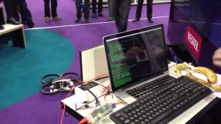 Parrot AR #BananaDrone Raspberry Pi controlled Quadrocopter