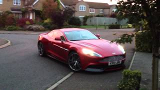 A Ride in a Aston Martin Vanquish (It is recommended to turn up the volume!)