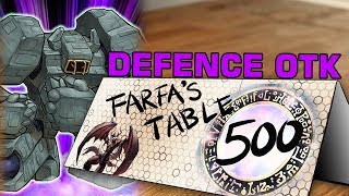 Table 500 #104 Defence OTK "Why are you hitting yourself? Stop hitting yourself!"