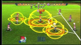 inazuma eleven strikers Gameplay n°2: vs Girls Team [HD]