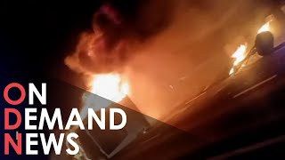 India Crash: 25 People Including 3 Children Killed After Bus Catches Fire