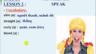 English 8 -- Unit 1  My Friends -- Lesson 2  Speak