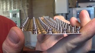 CNC Titanium knife spacers
