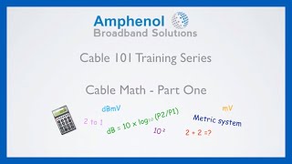 Cable Math: Part 1