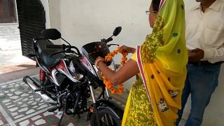 My First Bike Pujan in Jaipur